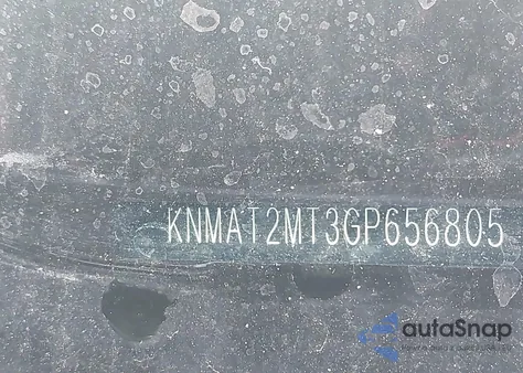 2016 Nissan Rogue Sv from USA, damaged, VIN KNMAT2MT3GP656805